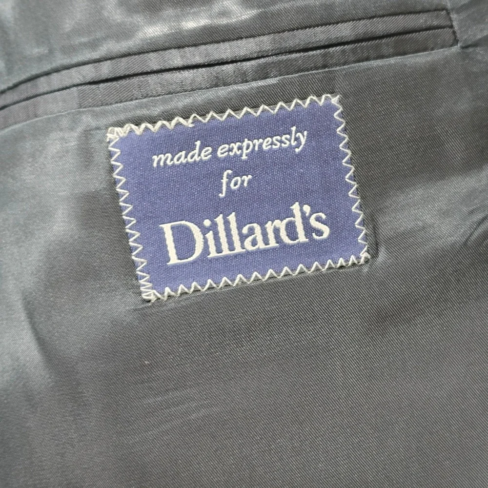 Daniel Cremieux Blazer Mens 46R Charcoal Gray Excellent 3-Button Sport Coat